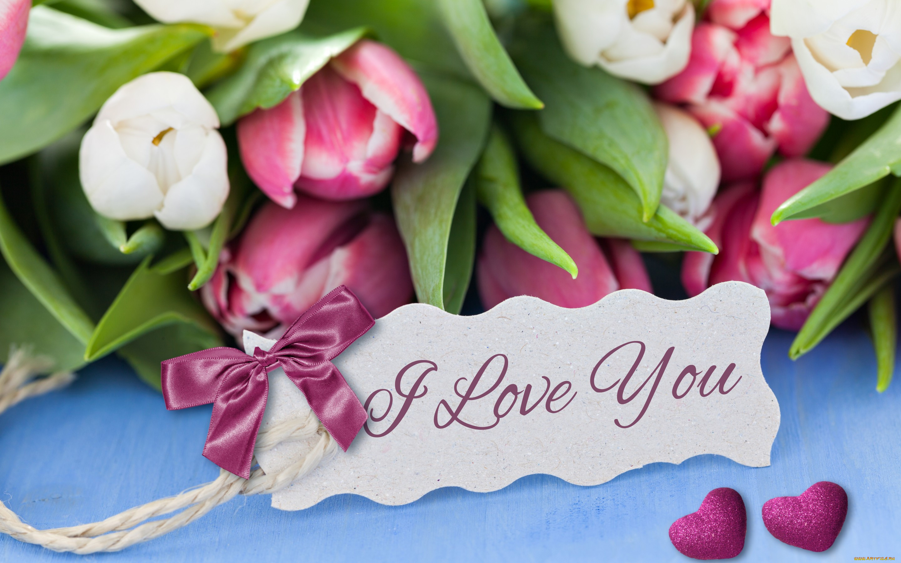 ,   ,  ,  , i, love, you, romantic, hearts, tulips, flowers, , , , 